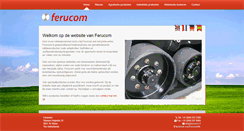 Desktop Screenshot of ferucom.nl