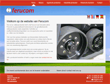 Tablet Screenshot of ferucom.nl